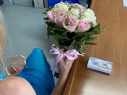 Lui è ricoverato in semintensiva, le nozze si celebrano al Policlinico