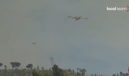 Piazza Armerina: incendio nella riserva di Bellia, fiamme minacciano base militare (con una polveriera)