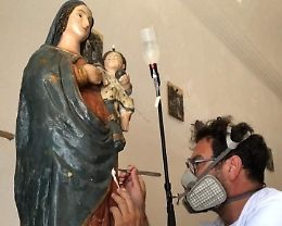 Lampedusa, ultimato il restauro della Madonna di Porto Salvo