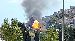 Salemi, incendio in un negozio di ferramenta: sconosciute le cause