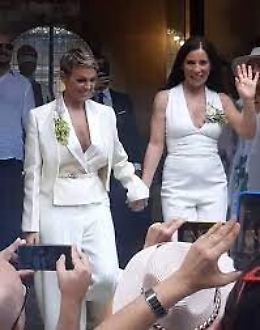 Francesca Pascale: «Via dall'Italia se i sovranisti vincono le elezioni»