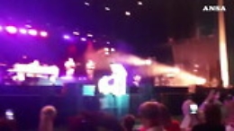 Al concerto di Mika in Sardegna si scatena anche Fiorello
