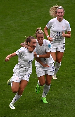 Euro donne: 2-1 alla Germania, primo titolo per l'Inghilterra