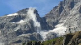 Gigantesca frana sul Cervino: colpa della siccità epocale