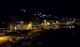 Marina di Palma di Montechiaro, spettacolare atmosfera con le luci particolari