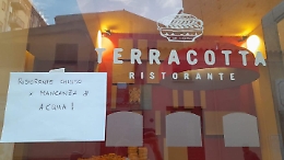 Agrigento, manca l'acqua ed alcuni ristoranti chiudono