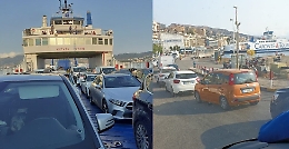 Ai traghetti file ma non troppo ma su strade e autostrade è bollino rosso