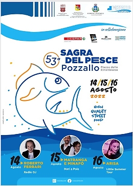 Pozzallo, la Sagra del pesce festeggia la 53&ordf; edizione e si propone come la manifestazione di grido dell&rsquo;estate