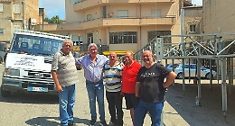 Aragona, ripulita Piazza Aldo Moro