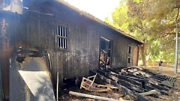 Incendiato il caffè letterario vicino la casa di Pirandello