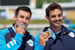 Canoa: Europei; Italia oro K2 200 con Di Liberto-Rizza