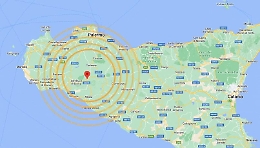 Terremoto di magnitudo 4.2 nel Palermitano