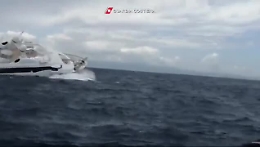 Yacht da 40 milioni (diretto a Milazzo) affonda al largo di Catanzaro
