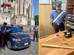 Catania, fuochi d'artificio vietati per il battesimo del figlio sul sagrato della chiesa: denunciato 25enne