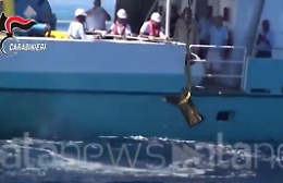 Recuperato il rostro in bronzo della nave romana affondata nella Battaglia delle Egadi