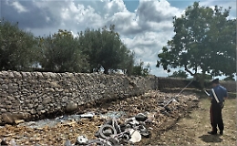 Rifiuti speciali ammassati su terreni di coltivazione del foraggio: discarica sequestrata