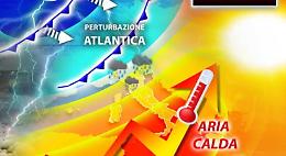Italia divisa in due dal clima: al Nord pioggia e trombe d'aria, in Sicilia l'estate non "molla"