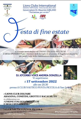 Una serata danzante ad Agrigento a favore dei soggetti ipovedenti