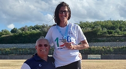 L'agrigentina Giusi Parolino conquista la Medaglia d'oro e stabilisce 2 nuovi record Siciliani
