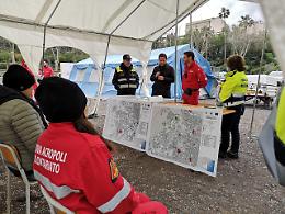 Catania, prova sul campo di resilienza a calamità naturali