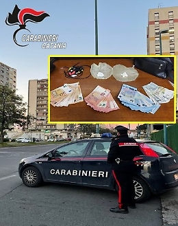 Giovane pusher arrestato a Librino dopo tentativo di fuga