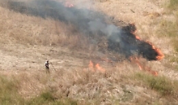 Appicca il fuoco nelle campagne del Nisseno ma volontari Wwf lo scoprono