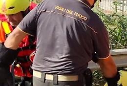 Maltempo, turisti in bici intrappolati a Punta Bianca