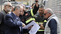 Crollo via Castromarino a Catania, ci sono ancora infiltrazioni: niente nulla osta per il rientro dei residenti