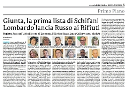 Prima lista degli assessori di Schifani, La Sicilia : «Abbiamo fatto soltanto il nostro lavoro»