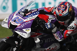 Gp Malesia: Martin in pole position, cade Bagnaia