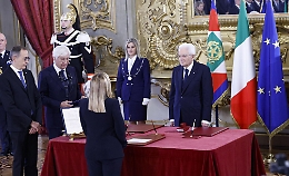 Giorgia Meloni e l'altro giuramento necessario