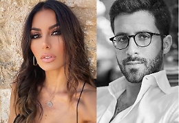 Elisabetta Gregoraci a Firenze in compagnia di Giulio Fratini