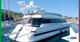 All'asta lo yacht Brigitte da 24 metri: è stato confiscato nel 2017