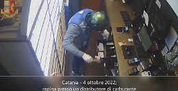 Assaltò distributore di carburante, preso pluripregiudicato a Catania