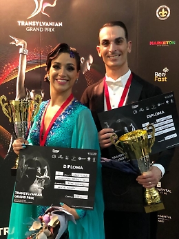 I siracusani Riccardo Aliffi e Claudia Arnone alla finale del Campionato del Mondo WDSF