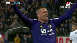 Ilicic torna in campo col Maribor: si procura un rigore e lo segna