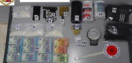 Armi, munizioni e cocaina a Canicattì, arrestato