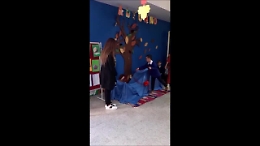 Lo scivolo a forma di "babbaluci" del piccolo Matteo