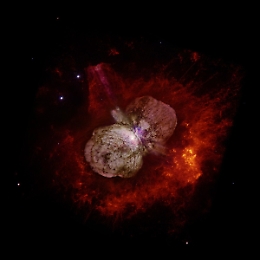 La misteriosa stella Eta Carinae: trovate per la prima volta molecole a base di silicio in sua prossimità