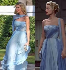 Nozze Tiffany Trump, l'abito della sorella Ivanka come quello di Grace Kelly in "Caccia al ladro"