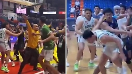 Filippine, maxi rissa durante la partita di basket: pugni in faccia e giocatori a terra