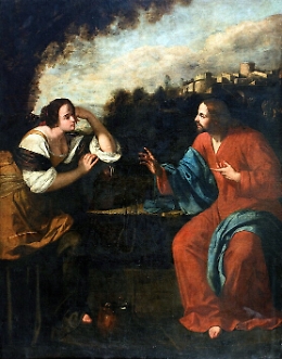 A Palazzo Blu il "Cristo e la samaritana al pozzo " di Artemisia Gentileschi