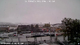 Matlempo, sull'Etna guarda come nevica!