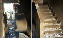 Catania, palazzina a fuoco in via Aurora: quindici famiglie evacuate e due poliziotti intossicati