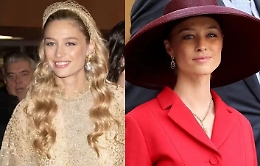 Principato di Monaco, l'"italienne" Beatrice Borromeo in oro e in rosso alla Festa nazionale