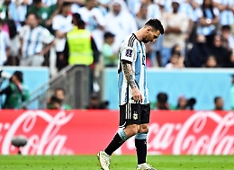 Argentina choc e Messi flop, vince l'Arabia Saudita 2 a 1