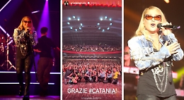 Anastacia conquista il pubblico di Catania, al Metropolitan tutti in piedi a ballare: le foto del concerto