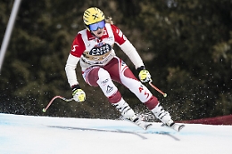 Cdm: prima prova Lake Louise alla Ortlieb, Goggia si diverte