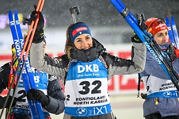 Biathlon: sprint di Kontiolahti, Vittozzi &egrave; seconda