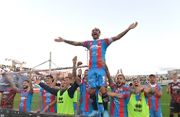 Il Catania di misura sul Real Aversa: le foto del match